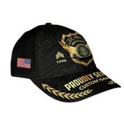 US Army Custom Cap VPVC012001, Gifts For Army Veteran, Best Gifts On Father's Day, Armed Forces Day, Independence Day, Veterans Day. - Image 2