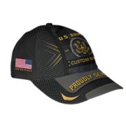 Premium US Army Cap VPVC012401, Custom Name, Rank, Year, Gifts For Army Veteran, Best Gifts On Father's Day, Armed Forces Day, Independence Day, Veterans Day. - Image 2