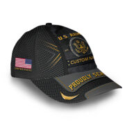 Premium US Army Cap VPVC012401, Custom Name, Rank, Year, Gifts For Army Veteran, Best Gifts On Father's Day, Armed Forces Day, Independence Day, Veterans Day. - Image 2
