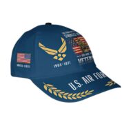 USAF Custom Cap VPVC013004, Gifts For Air Force Veteran, Best Gifts On Father's Day, Armed Forces Day, Independence Day, Veterans Day. - Image 2