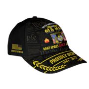 Premium Custom USMC Cap VPVC013708, Gifts For Marine Veteran, Gifts For Dad, For Husband, Best Gifts On Father's Day, Armed Forces Day, Independence Day, Veterans Day. - Image 2