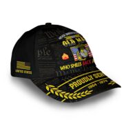 Premium Custom USMC Cap VPVC013708, Gifts For Marine Veteran, Gifts For Dad, For Husband, Best Gifts On Father's Day, Armed Forces Day, Independence Day, Veterans Day. - Image 2