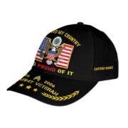 Unique Custom Name, Rank, Year, US Army Cap VPVC013801, Gifts For Army Veteran, Gifts For Dad, For Husband, Best Gifts On Father's Day, Independence Day, Veterans Day. - Image 3