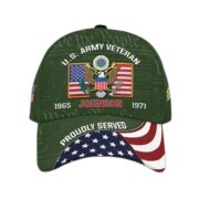 Unique Custom Name, Rank, Year, US Army Cap VPVC013806, Gifts For Army Veteran, Gifts For Dad, For Husband, Best Gifts On Father's Day, Independence Day, Veterans Day.