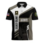 Premium US Veterans Polo Shirt BPVC050201, Gifts For Dad, For Husband, Gifts For US Veterans, Gifts On Father's Day, Independence Day, Veterans Day. - Image 2