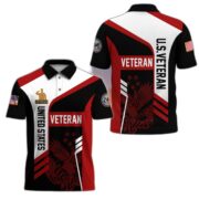 Premium US Veterans Polo Shirt BPVC050201, Gifts For Dad, For Husband, Gifts For US Veterans, Gifts On Father's Day, Independence Day, Veterans Day. - Image 37