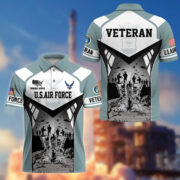 Premium US Veterans Polo Shirt BPHN240213, Gifts For US Veterans, Gifts On Father's Day, Independence Day, Armed Forces Day, Veterans Day. - Image 25