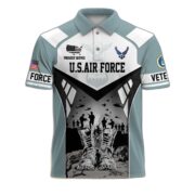 Premium US Veterans Polo Shirt BPHN240213, Gifts For US Veterans, Gifts On Father's Day, Independence Day, Armed Forces Day, Veterans Day. - Image 23