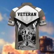 Premium US Veterans Polo Shirt BPHN240213, Gifts For US Veterans, Gifts On Father's Day, Independence Day, Armed Forces Day, Veterans Day. - Image 9