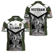 Premium US Veterans Polo Shirt BPHN240213, Gifts For US Veterans, Gifts On Father's Day, Independence Day, Armed Forces Day, Veterans Day. - Image 7