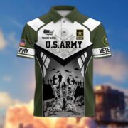 Premium US Veterans Polo Shirt BPHN240213, Gifts For US Veterans, Gifts On Father's Day, Independence Day, Armed Forces Day, Veterans Day. - Image 5