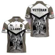 Premium US Veterans Polo Shirt BPHN240213, Gifts For US Veterans, Gifts On Father's Day, Independence Day, Armed Forces Day, Veterans Day. - Image 4