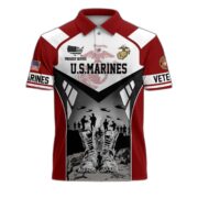 Premium US Veterans Polo Shirt BPHN240213, Gifts For US Veterans, Gifts On Father's Day, Independence Day, Armed Forces Day, Veterans Day. - Image 17
