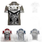 Premium US Veterans Polo Shirt BPHN240213, Gifts For US Veterans, Gifts On Father's Day, Independence Day, Armed Forces Day, Veterans Day.