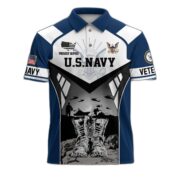 Premium US Veterans Polo Shirt BPHN240213, Gifts For US Veterans, Gifts On Father's Day, Independence Day, Armed Forces Day, Veterans Day. - Image 11