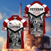 Premium US Veterans Polo Shirt BPHN240213, Gifts For US Veterans, Gifts On Father's Day, Independence Day, Armed Forces Day, Veterans Day. - Image 37