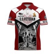 Premium US Veterans Polo Shirt BPHN240213, Gifts For US Veterans, Gifts On Father's Day, Independence Day, Armed Forces Day, Veterans Day. - Image 35