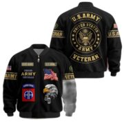 Premium Custom 82nd Airborne Division Bomber Jacket BPVC030310