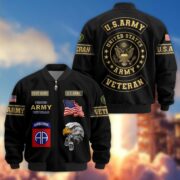 Premium Custom 82nd Airborne Division Bomber Jacket BPVC030310