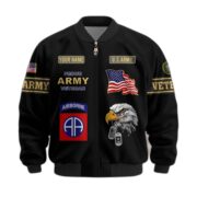 Premium Custom 82nd Airborne Division Bomber Jacket BPVC030310 - Image 2