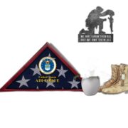 Premium Flag Case BPVC270203, Flag Box for American Veteran Flag 9.5 X 5 Feet, Flag Display Case for Burial, Flag Wall Mounted, Flag to Display Folded - Image 19