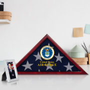 Premium Flag Case BPVC270203, Flag Box for American Veteran Flag 9.5 X 5 Feet, Flag Display Case for Burial, Flag Wall Mounted, Flag to Display Folded - Image 17