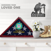 Premium Flag Case BPVC270203, Flag Box for American Veteran Flag 9.5 X 5 Feet, Flag Display Case for Burial, Flag Wall Mounted, Flag to Display Folded - Image 22