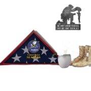 Premium Flag Case BPVC270203, Flag Box for American Veteran Flag 9.5 X 5 Feet, Flag Display Case for Burial, Flag Wall Mounted, Flag to Display Folded - Image 13