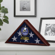 Premium Flag Case BPVC270203, Flag Box for American Veteran Flag 9.5 X 5 Feet, Flag Display Case for Burial, Flag Wall Mounted, Flag to Display Folded - Image 12