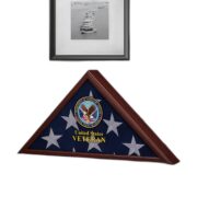 Premium Flag Case BPVC270203, Flag Box for American Veteran Flag 9.5 X 5 Feet, Flag Display Case for Burial, Flag Wall Mounted, Flag to Display Folded - Image 27