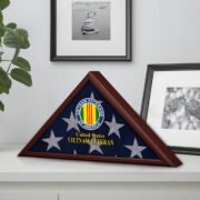 Premium Flag Case BPVC270203, Flag Box for American Veteran Flag 9.5 X 5 Feet, Flag Display Case for Burial, Flag Wall Mounted, Flag to Display Folded - Image 30