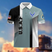 Premium US Veterans Polo Shirt BPVC050301, Gifts For US Veterans, Gifts On Father's Day, Independence Day, Armed Forces Day, Veterans Day. - Image 9