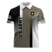 Premium US Veterans Polo Shirt BPVC050301, Gifts For US Veterans, Gifts On Father's Day, Independence Day, Armed Forces Day, Veterans Day. - Image 2