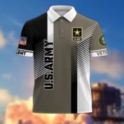 Premium US Veterans Polo Shirt BPVC050301, Gifts For US Veterans, Gifts On Father's Day, Independence Day, Armed Forces Day, Veterans Day. - Image 2