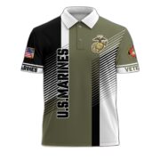 Premium US Veterans Polo Shirt BPVC050301, Gifts For US Veterans, Gifts On Father's Day, Independence Day, Armed Forces Day, Veterans Day. - Image 8