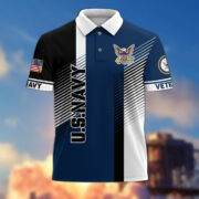 Premium US Veterans Polo Shirt BPVC050301, Gifts For US Veterans, Gifts On Father's Day, Independence Day, Armed Forces Day, Veterans Day. - Image 5