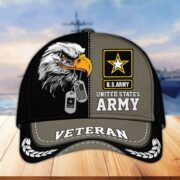 Premium US Veterans Cap BPHN270211, Gifts For US Veterans, Gifts On Father's Day, Armed Forces Day, Independence Day, Veterans Day. - Image 2