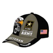 Premium US Veterans Cap BPHN270211, Gifts For US Veterans, Gifts On Father's Day, Armed Forces Day, Independence Day, Veterans Day. - Image 4