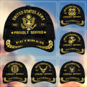 Premium US Veterans Cap BPHN040311, Gifts For US Veterans, Best Gifts On Father's Day, Armed Forces Day, Independence Day, Veterans Day.