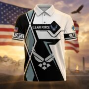 Premium US Veterans Polo Shirt BPHN110311, Gifts For US Veterans, Gifts For Dad, For Husband, Best Gifts On Father's Day, Armed Forces Day, Independence Day, Veterans Day. - Image 23