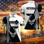 Premium US Veterans Polo Shirt BPHN110311, Gifts For US Veterans, Gifts For Dad, For Husband, Best Gifts On Father's Day, Armed Forces Day, Independence Day, Veterans Day. - Image 25