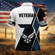 Premium US Veterans Polo Shirt BPHN110311, Gifts For US Veterans, Gifts For Dad, For Husband, Best Gifts On Father's Day, Armed Forces Day, Independence Day, Veterans Day. - Image 27