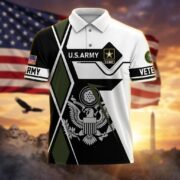 Premium US Veterans Polo Shirt BPHN110311, Gifts For US Veterans, Gifts For Dad, For Husband, Best Gifts On Father's Day, Armed Forces Day, Independence Day, Veterans Day. - Image 2
