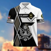 Premium US Veterans Polo Shirt BPHN110311, Gifts For US Veterans, Gifts For Dad, For Husband, Best Gifts On Father's Day, Armed Forces Day, Independence Day, Veterans Day. - Image 5