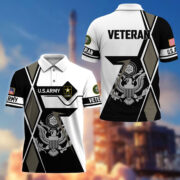 Premium US Veterans Polo Shirt BPHN110311, Gifts For US Veterans, Gifts For Dad, For Husband, Best Gifts On Father's Day, Armed Forces Day, Independence Day, Veterans Day. - Image 7
