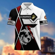 Premium US Veterans Polo Shirt BPHN110311, Gifts For US Veterans, Gifts For Dad, For Husband, Best Gifts On Father's Day, Armed Forces Day, Independence Day, Veterans Day. - Image 17