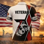 Premium US Veterans Polo Shirt BPHN110311, Gifts For US Veterans, Gifts For Dad, For Husband, Best Gifts On Father's Day, Armed Forces Day, Independence Day, Veterans Day. - Image 18