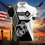 Premium US Veterans Polo Shirt BPHN110311, Gifts For US Veterans, Gifts For Dad, For Husband, Best Gifts On Father's Day, Armed Forces Day, Independence Day, Veterans Day. - Image 20