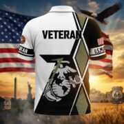 Premium US Veterans Polo Shirt BPHN110311, Gifts For US Veterans, Gifts For Dad, For Husband, Best Gifts On Father's Day, Armed Forces Day, Independence Day, Veterans Day. - Image 21