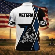 Premium US Veterans Polo Shirt BPHN110311, Gifts For US Veterans, Gifts For Dad, For Husband, Best Gifts On Father's Day, Armed Forces Day, Independence Day, Veterans Day. - Image 15
